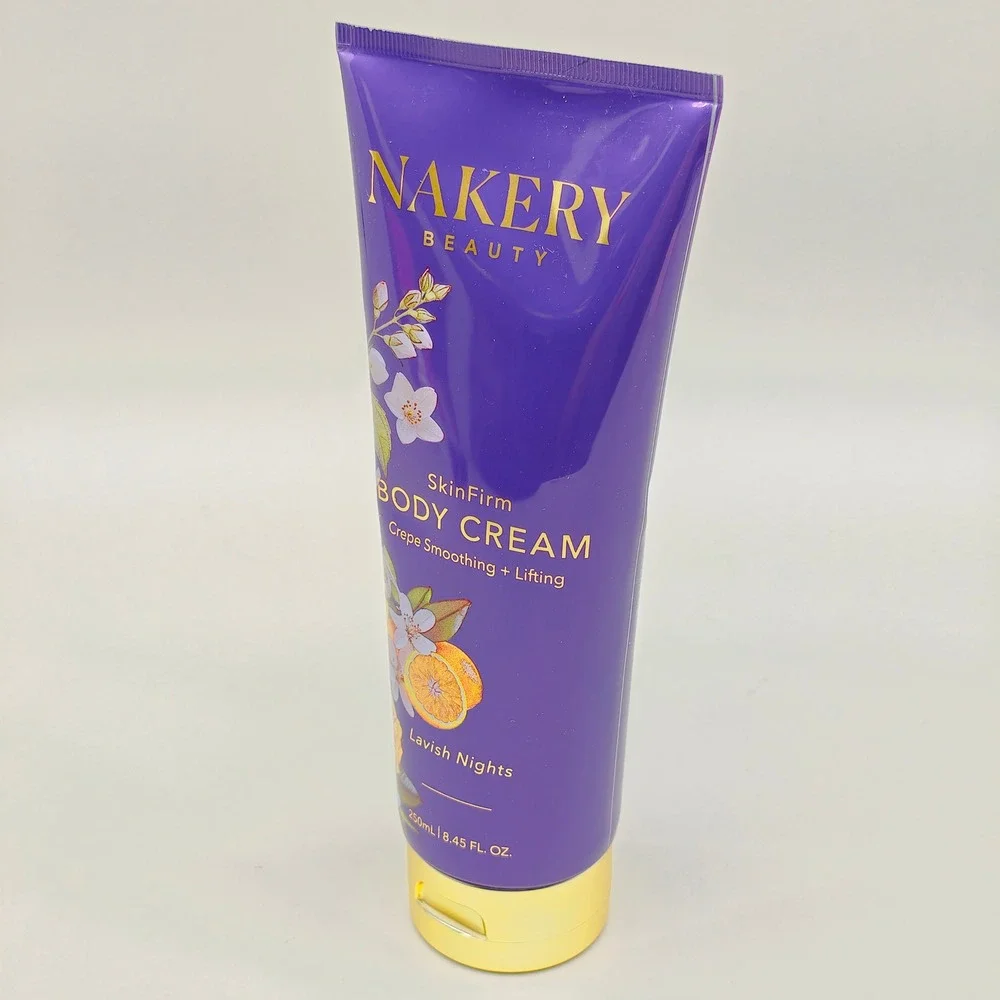 Nakery Beauty SkinFirm Body Cream Lavish Nights Crepe Smoothing Lifting 8.45oz